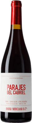 8,95 € 免费送货 | 红酒 Murciano & Sampedro Parajes del Cabriel D.O. Utiel-Requena 西班牙 Bobal 瓶子 75 cl