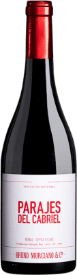9,95 € Kostenloser Versand | Rotwein Murciano & Sampedro Parajes del Cabriel D.O. Utiel-Requena Spanien Bobal Flasche 75 cl