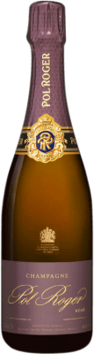 99,95 € Envio grátis | Espumante rosé Pol Roger Vintage Rose Brut A.O.C. Champagne Champagne França Pinot Preto, Pinot Meunier Garrafa 75 cl