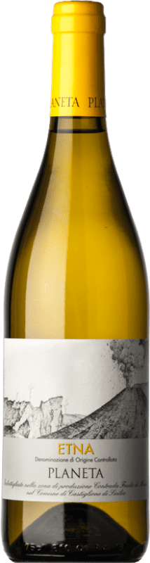 34,95 € Envio grátis | Vinho Branco Planeta D.O.C. Etna Itália Carricante Garrafa 75 cl