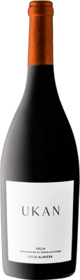 103,95 € Бесплатная доставка | Красное вино Ukan D.O.Ca. Rioja Ла-Риоха Испания Tempranillo бутылка Магнум 1,5 L