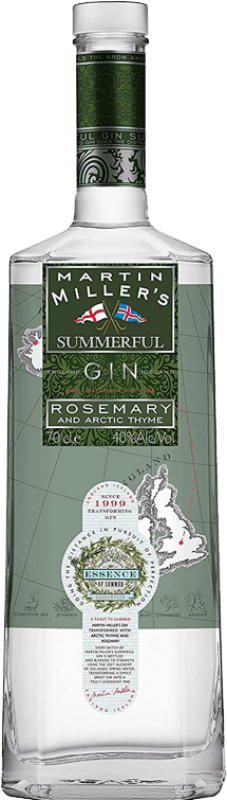 32,95 € Free Shipping | Genever Gin Martin Miller's Summerful United Kingdom 70 cl
