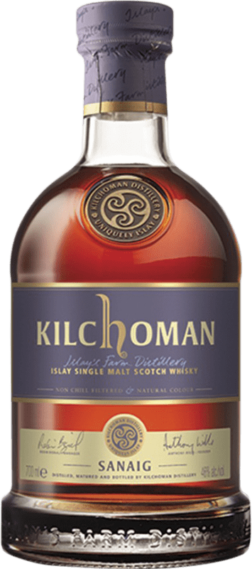 79,95 € 免费送货 | 威士忌单一麦芽威士忌 Kilchoman Sanaigs 瓶子 70 cl