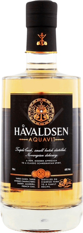 51,95 € 送料無料 | アクアヴィット Kimerud Farm Havaldsen Triple Cask — トリプルカスク ノルウェー 70 cl