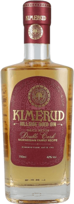 46,95 € Envío gratis | Ginebra Kimerud Farm Gin Hellside Aged Gin Botella 70 cl