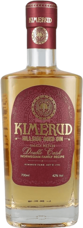 48,95 € Spedizione Gratuita | Gin Kimerud Farm Gin Hillside Aged Gin Bottiglia 70 cl