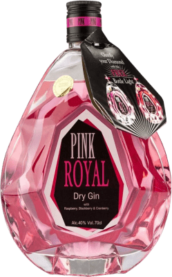 25,95 € Envio grátis | Gin Old St. Andrews Pink Royal Dry Gin Garrafa 70 cl