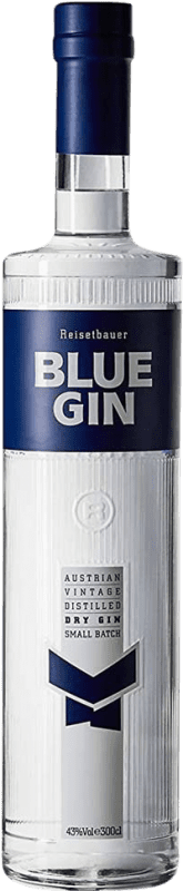 313,95 € Envío gratis | Ginebra Blue Austrian Vintage Dry Gin Botella Jéroboam-Doble Mágnum 3 L