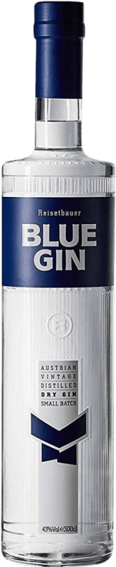 327,95 € Envío gratis | Ginebra Blue Austrian Vintage Dry Gin Botella Jéroboam-Doble Mágnum 3 L