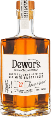 111,95 € Envio grátis | Whisky Blended Dewar's 27 Anos Garrafa Medium 50 cl