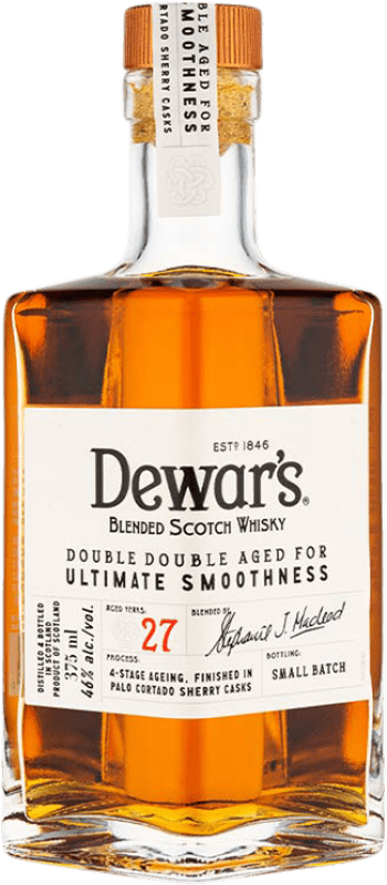 111,95 € Envío gratis | Whisky Blended Dewar's 27 Años Botella Medium 50 cl