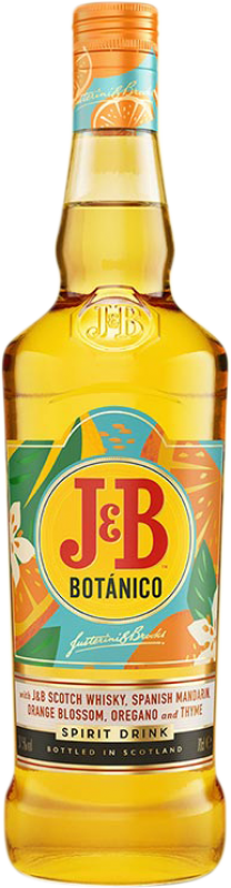 18,95 € Envio grátis | Whisky Blended J&B Botánico Garrafa 70 cl