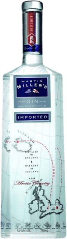 99,95 € Spedizione Gratuita | Genever Gin Martin Miller's Regno Unito Bottiglia Speciale 1,75 L