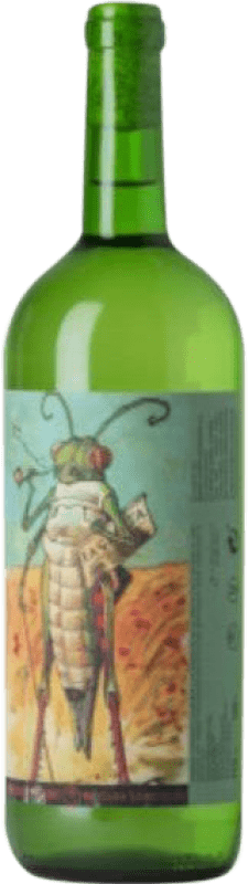 18,95 € Spedizione Gratuita | Vino bianco Clos Lentiscus Cric Cric Blanco Catalogna Spagna Xarel·lo Biologico Bottiglia 1 L