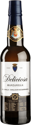 16,95 € Бесплатная доставка | Креплёное вино Valdespino Deliciosa D.O. Manzanilla-Sanlúcar de Barrameda Андалусия Испания Palomino Fino Бутылка 75 cl