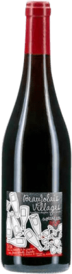 11,95 € Envío gratis | Vino tinto Jean-Claude Lapalu Nouveau A.O.C. Beaujolais-Villages Beaujolais Francia Gamay Botella 75 cl