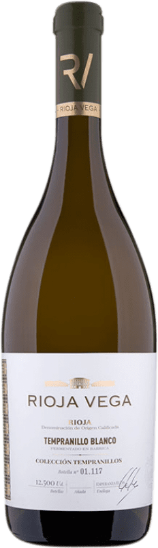 13,95 € Envío gratis | Vino blanco Rioja Vega D.O.Ca. Rioja La Rioja España Tempranillo Blanco Botella 75 cl