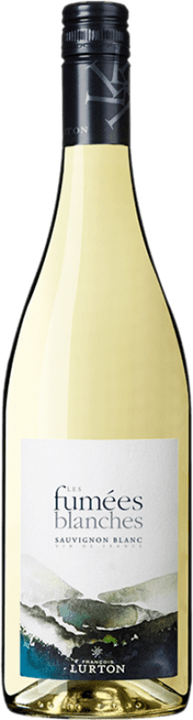 15,95 € Spedizione Gratuita | Vino Bianco François Lurton Les Fumées Blanches I.G.P. Vin de Pays Côtes de Gascogne Francia Sauvignon 75 cl