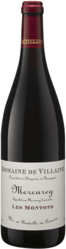 38,95 € Envio grátis | Vinho tinto Domaine de Villaine Les Montots A.O.C. Mercurey Borgonha França Pinot Preto Garrafa 75 cl