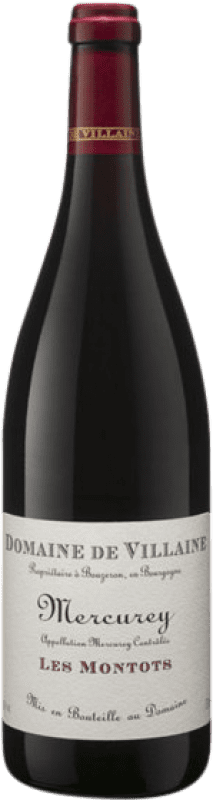 36,95 € Envío gratis | Vino tinto Villaine Les Montots A.O.C. Mercurey Borgoña Francia Pinot Negro Botella 75 cl