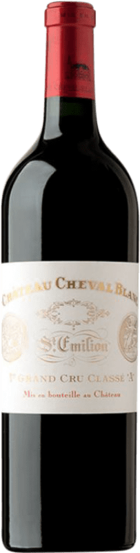 634,95 € Free Shipping | Red wine Château Cheval Blanc A.O.C. Saint-Émilion Grand Cru Bordeaux France Cabernet Sauvignon Bottle 75 cl