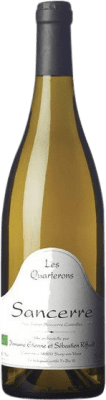 39,95 € 免费送货 | 白酒 Sebastien Riffault Quarterons A.O.C. Sancerre 卢瓦尔河 法国 Sauvignon White 瓶子 75 cl