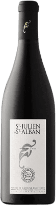19,95 € Free Shipping | Red wine Eric Texier Saint-Julien en Saint-Alban A.O.C. Côtes du Rhône Rhône France Syrah Bottle 75 cl