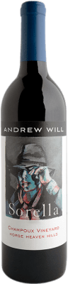 142,95 € Free Shipping | Red wine Andrew Will Sorella I.G. Vashon Washington United States Merlot, Cabernet Sauvignon, Cabernet Franc, Petit Verdot Bottle 75 cl