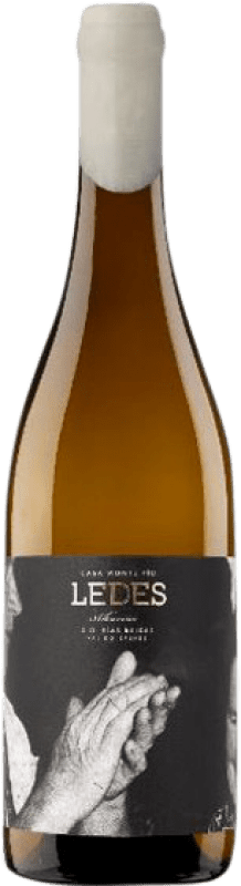 19,95 € Envio grátis | Vinho branco Casa Monte Pío Ledes D.O. Rías Baixas Galiza Espanha Albariño Garrafa 75 cl