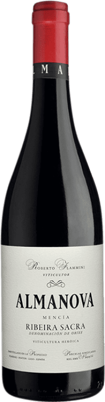 14,95 € Envío gratis | Vino tinto Pena das Donas Almanova D.O. Ribeira Sacra Galicia España Mencía Botella 75 cl