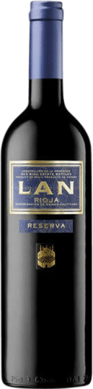 23,95 € Spedizione Gratuita | Vino rosso Lan Riserva D.O.Ca. Rioja La Rioja Spagna Tempranillo, Mazuelo, Grenache Tintorera Bottiglia Magnum 1,5 L