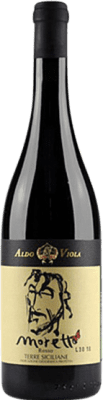 24,95 € Envío gratis | Vino Tinto Aldo Viola Moretto I.G.T. Terre Siciliane Sicilia Italia Nero d'Avola Eco — Ecológico 75 cl