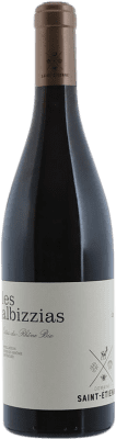 16,95 € Free Shipping | Red wine Saint Etienne Les Albizzias A.O.C. Côtes du Rhône Rhône France Syrah, Grenache Tintorera, Carignan, Mourvèdre Bottle 75 cl