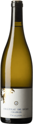 39,95 € Envío gratis | Vino blanco Château de Béru Côte aux Prêtres A.O.C. Chablis Borgoña Francia Chardonnay Botella 75 cl