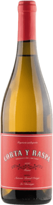 14,95 € Envío gratis | Vino blanco Mayetería Sanluqueña Corta y Raspa La Charanga Andalucía España Palomino Fino Botella 75 cl