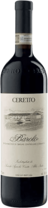 64,95 € Бесплатная доставка | Красное вино Ceretto D.O.C.G. Barolo Пьемонте Италия Nebbiolo бутылка 75 cl