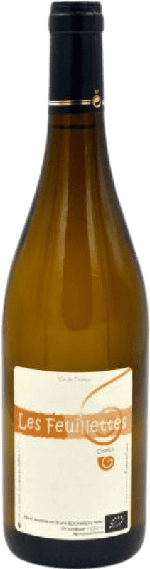 18,95 € 免费送货 | 白酒 Mirebeau Bruno Rochard Les Feuilletes 卢瓦尔河 法国 Chenin White 瓶子 75 cl
