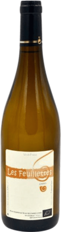 18,95 € Free Shipping | White Wine Domaine de Mirebeau Bruno Rochard Les Feuilletes Loire France Chenin Eco — Organic 75 cl