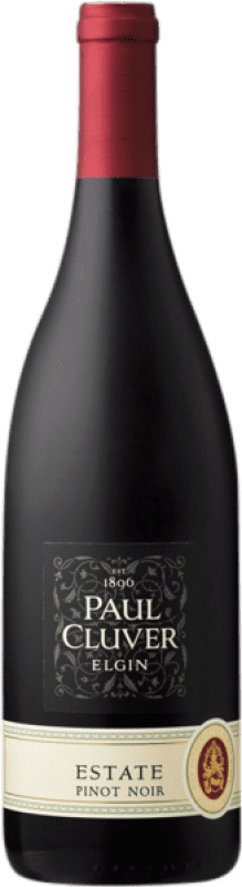 26,95 € Free Shipping | Red wine Paul Cluver A.V.A. Elgin Western Cape South Coast United States Pinot Black Bottle 75 cl