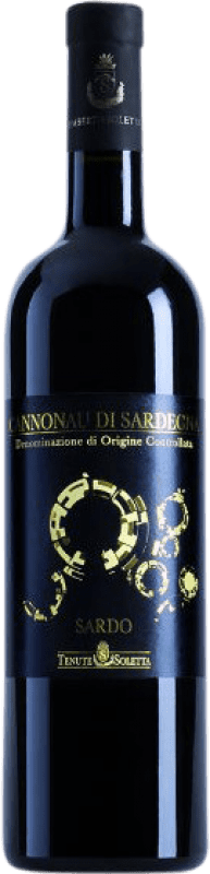 17,95 € Free Shipping | Red wine Tenuta Soletta Sardo di Sardegna D.O.C. Cannonau di Sardegna Cerdeña Italy Cannonau Bottle 75 cl