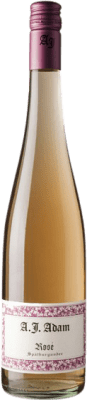 14,95 € Kostenloser Versand | Rosé-Wein A.J. Adam Rosé V.D.P. Mosel-Saar-Ruwer Mosel Deutschland Pinot Schwarz Flasche 75 cl