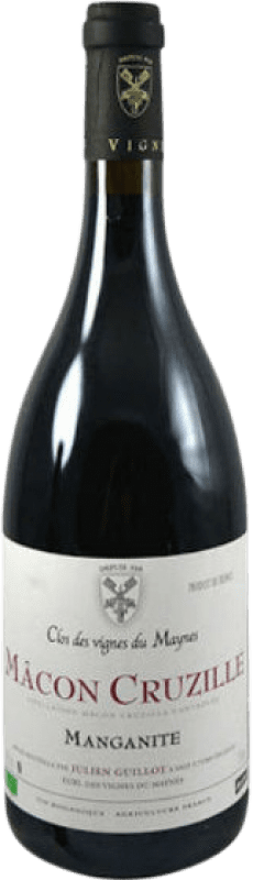 45,95 € Spedizione Gratuita | Vino Rosso Clos des Vignes du Mayne Julien Guillot Manganite Cuvée A.O.C. Mâcon-Cruzille Borgogna Francia Gamay Eco — Biologico 75 cl