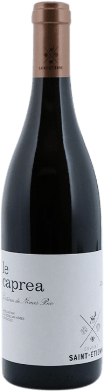 16,95 € 免费送货 | 红酒 Saint Etienne Le Caprea A.O.C. Costières de Nîmes 朗格多克 - 鲁西荣 法国 Syrah, Grenache Tintorera, Marselan 瓶子 75 cl