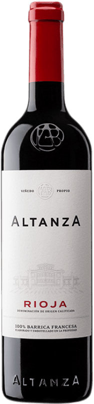 11,95 € 免费送货 | 红酒 Altanza 预订 D.O.Ca. Rioja 拉里奥哈 西班牙 Tempranillo 瓶子 75 cl