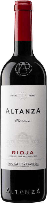 18,95 € Kostenloser Versand | Rotwein Altanza Reserve — Gereift D.O.Ca. Rioja La Rioja Spanien Tempranillo Flasche 75 cl