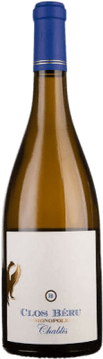 82,95 € Envio grátis | Vinho branco Château de Béru Monopole A.O.C. Chablis Borgonha França Garrafa 75 cl