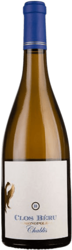 126,95 € Free Shipping | White wine Château de Béru Monopole A.O.C. Chablis Burgundy France Bottle 75 cl