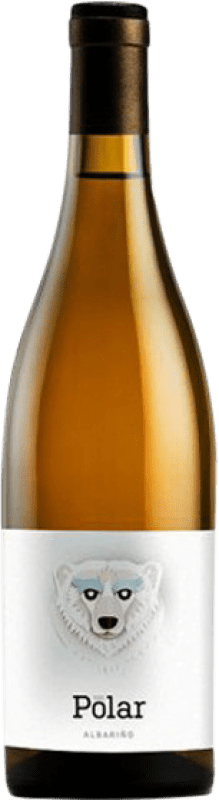 14,95 € Envio grátis | Vinho branco La Osa vinos Noelia de Paz Polar D.O. Rías Baixas Galiza Espanha Albariño Garrafa 75 cl
