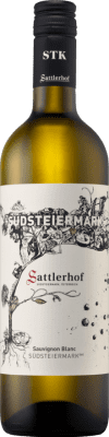 27,95 € Envío gratis | Vino Blanco Sattlerhof Südsteiermark D.A.C. Südsteiermark Estiria Austria Sauvignon Eco — Ecológico Botella 75 cl