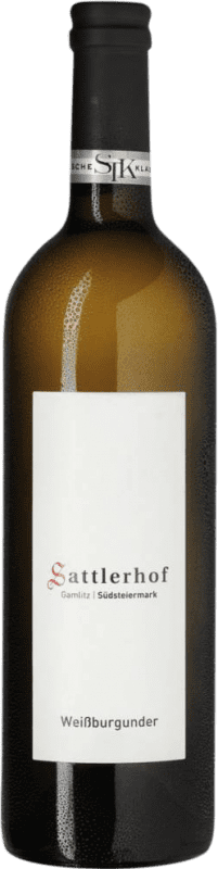 32,95 € Spedizione Gratuita | Vino Bianco Sattlerhof Gamlitz D.A.C. Südsteiermark Estiria Austria Pinot Bianco Eco — Biologico 75 cl